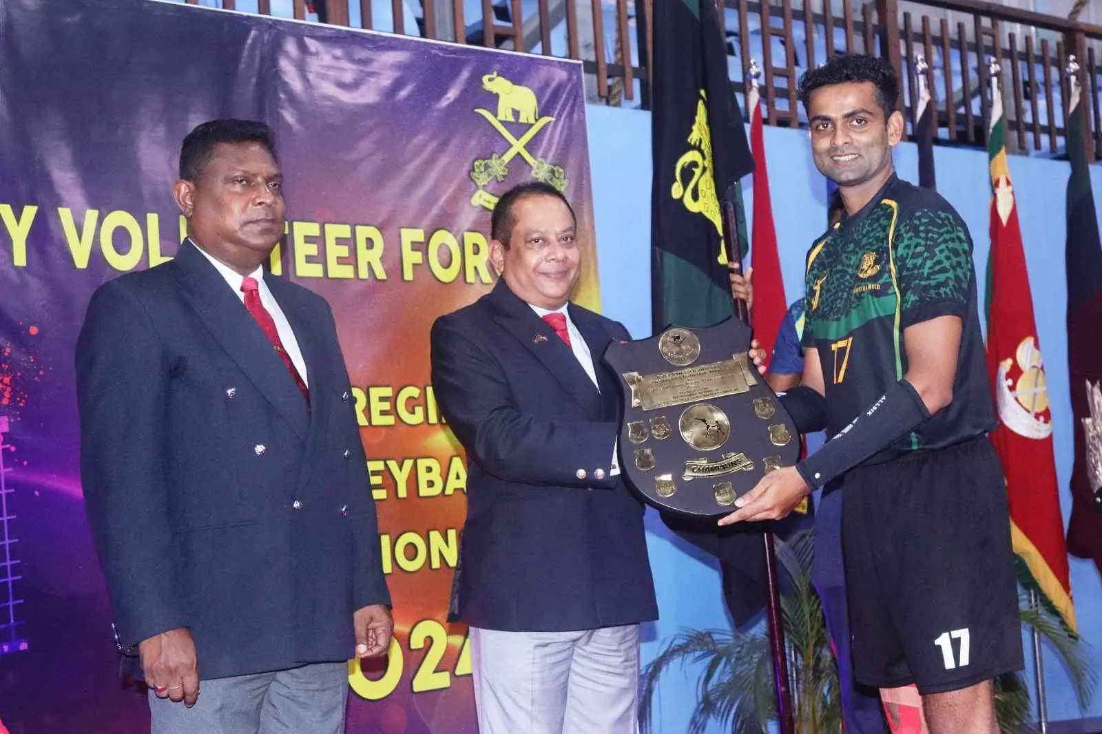 Sri Lanka Army volleyball team