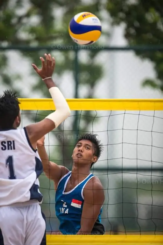 Sri Lankan pair in Youth Olympic beach volleyball