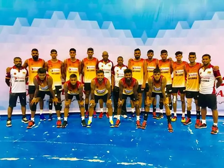 Sri Lanka at the Asian Senior Men’s Championship