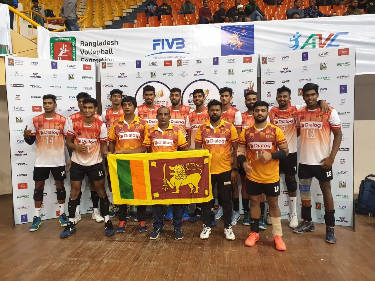 Sri Lankan national team during the 2021 tournament