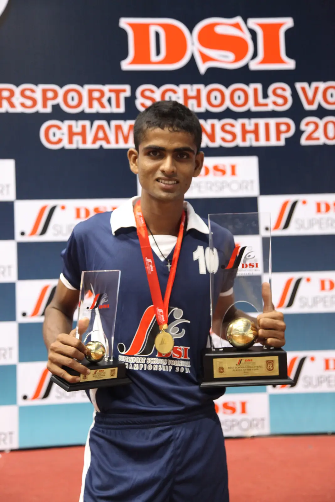 Isuru during his school championship years